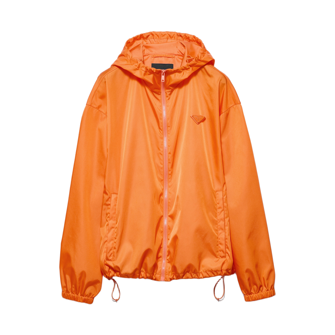 프라다 리나일론 레인 자켓 오렌지(Prada Re-Nylon Rain Jacket Orange)