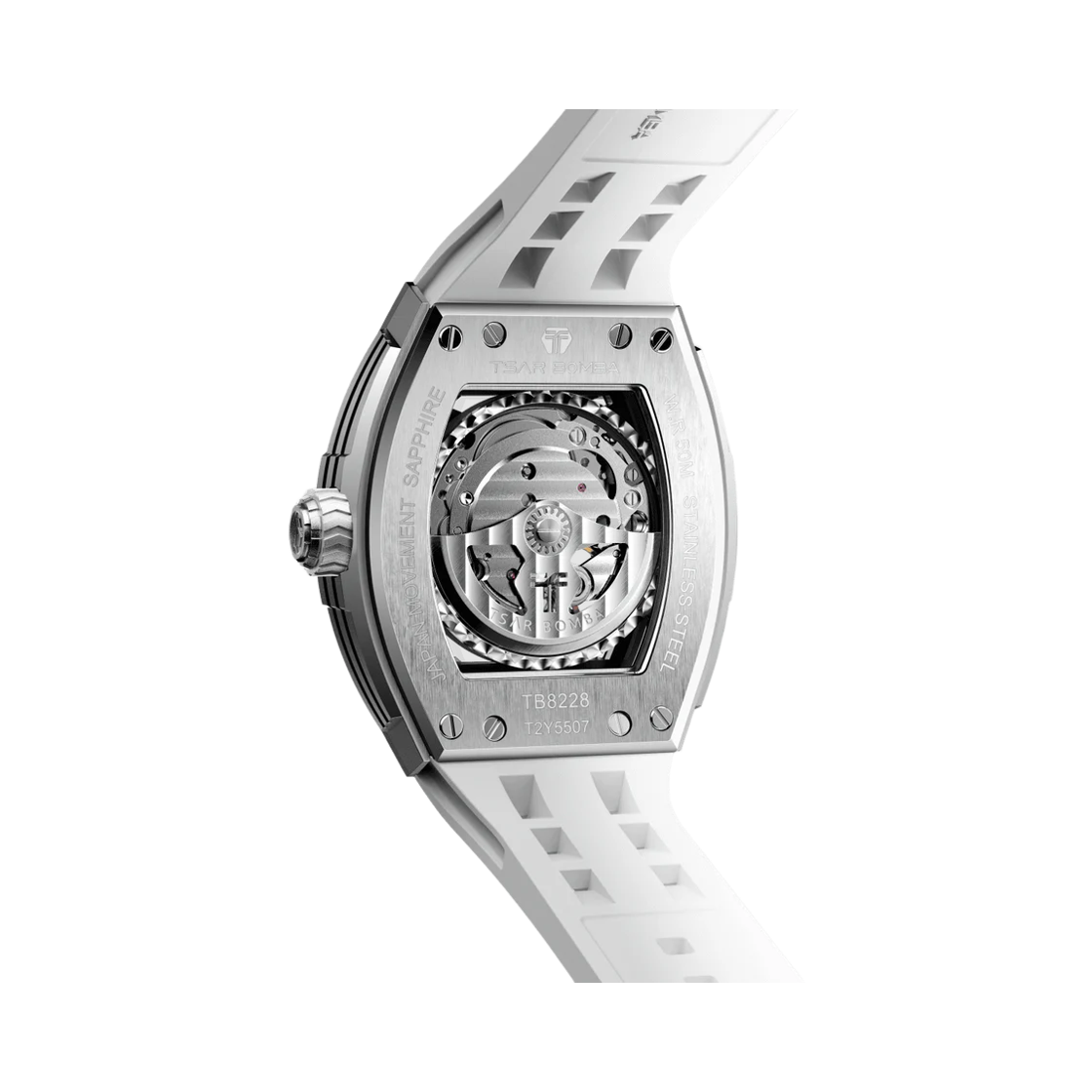 차르봄바 엘리멘탈 카본파이버 오토매틱  TB8228CF-04 엘레강트 화이트(Tsar Bomba Elemental-Carbon Fiber Automatic  TB8228CF-04 Ellegant White) - 2