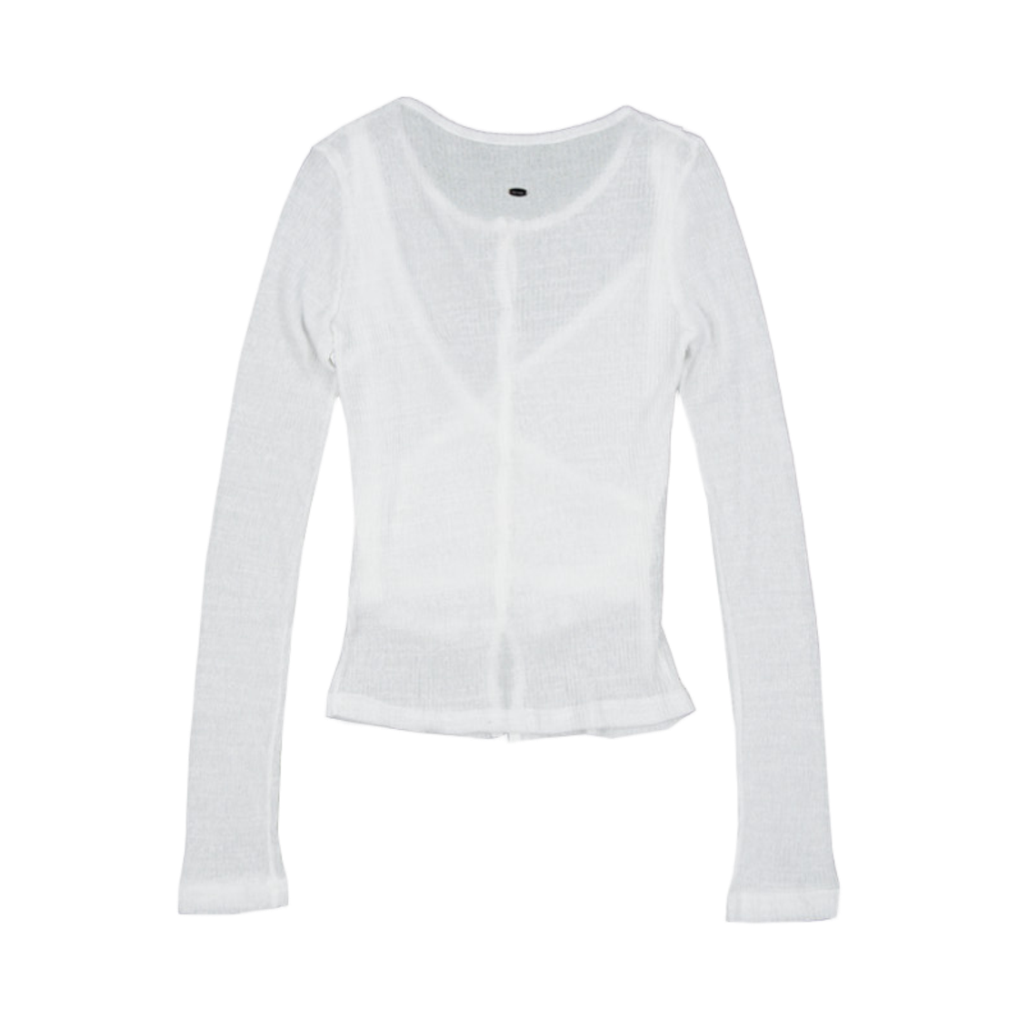 아오이 셔링 레이어드 가디건 아이보리(Murmure Aoi Shirring Layered Cardigan Ivory) - 2