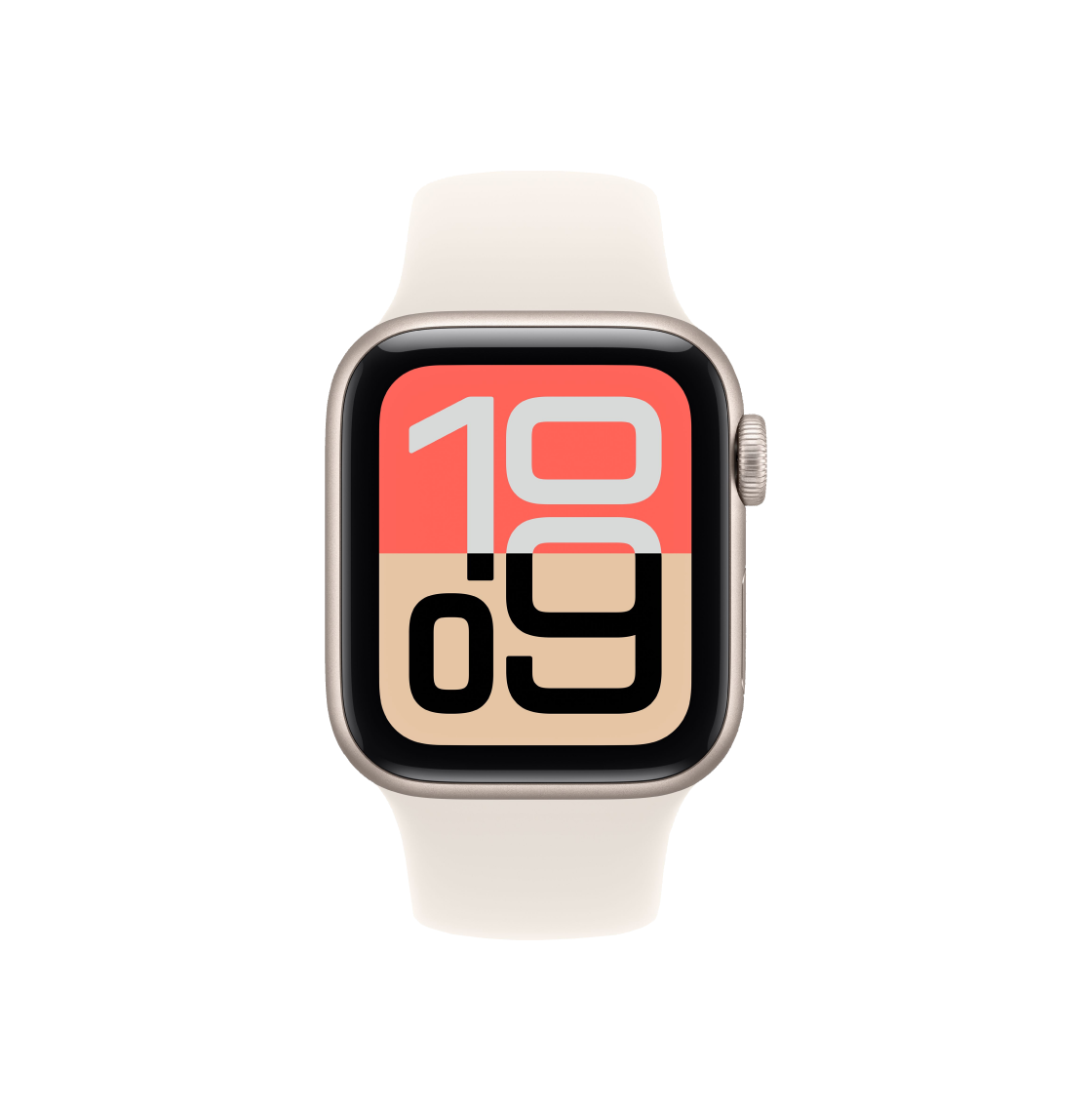 [A등급] 리퍼비시 애플워치 SE 3세대 40mm GPS 스타라이트 알루미늄 케이스 스포츠 밴드 스타라이트([A등급] Refurbished Apple Watch SE 3rd 40mm GPS Starlight Aluminum Case with Sport Band Starlight)