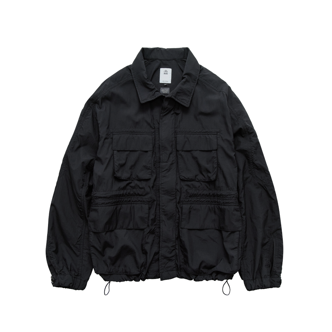 폴리테루 나일론 필드 자켓 블랙(Polyteru Nylon Field Jacket Black)
