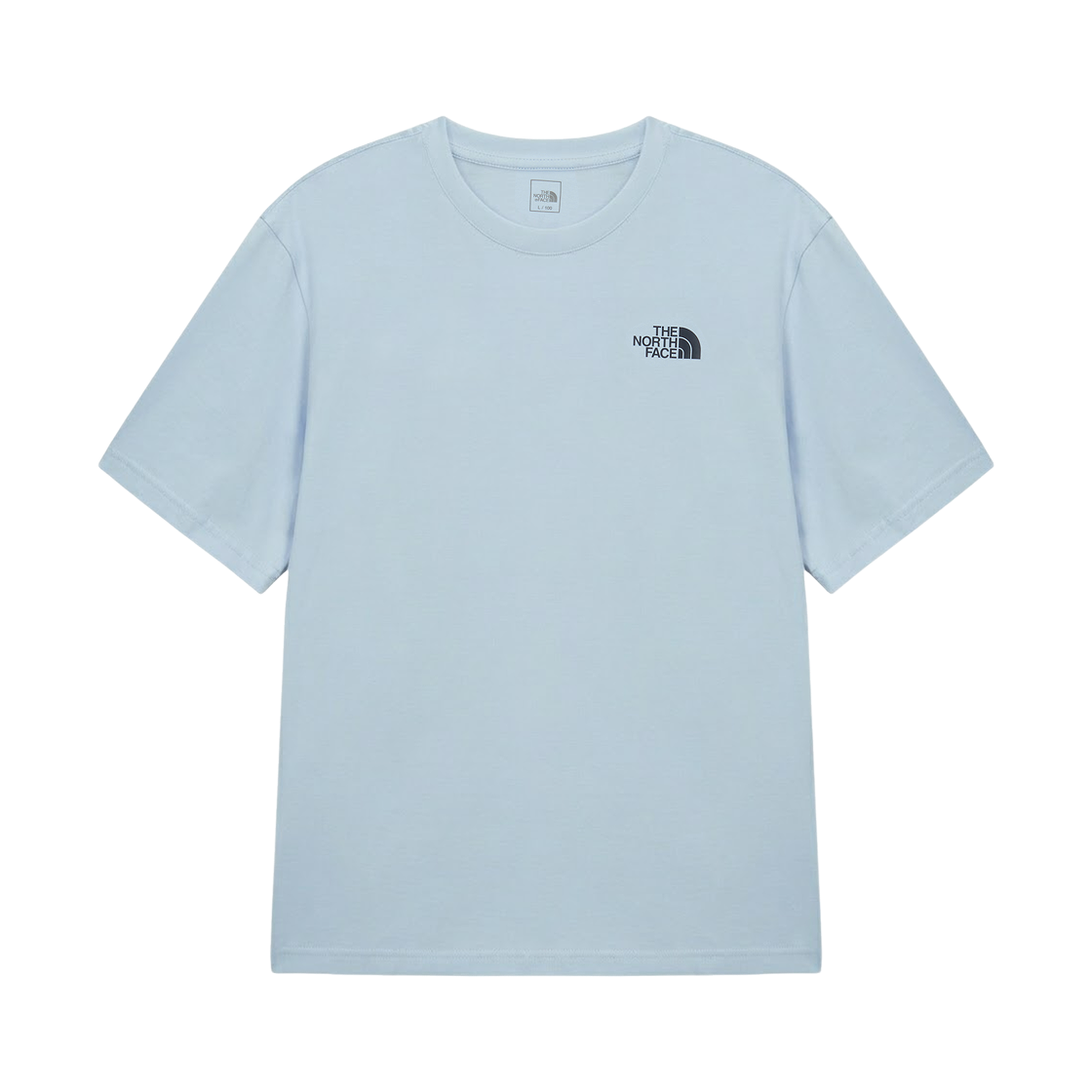 NT7US03E The North Face Cotton Basic S/S R/T-Shirt Light Blue - 26SS