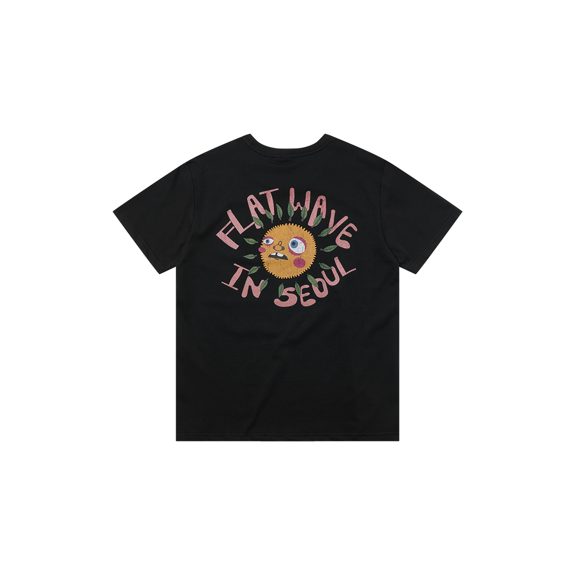 플랫웨이브 인 서울 니로 프린트 티셔츠 블랙(Flatwave in Seoul Nilo Print T-Shirts Black) - 2