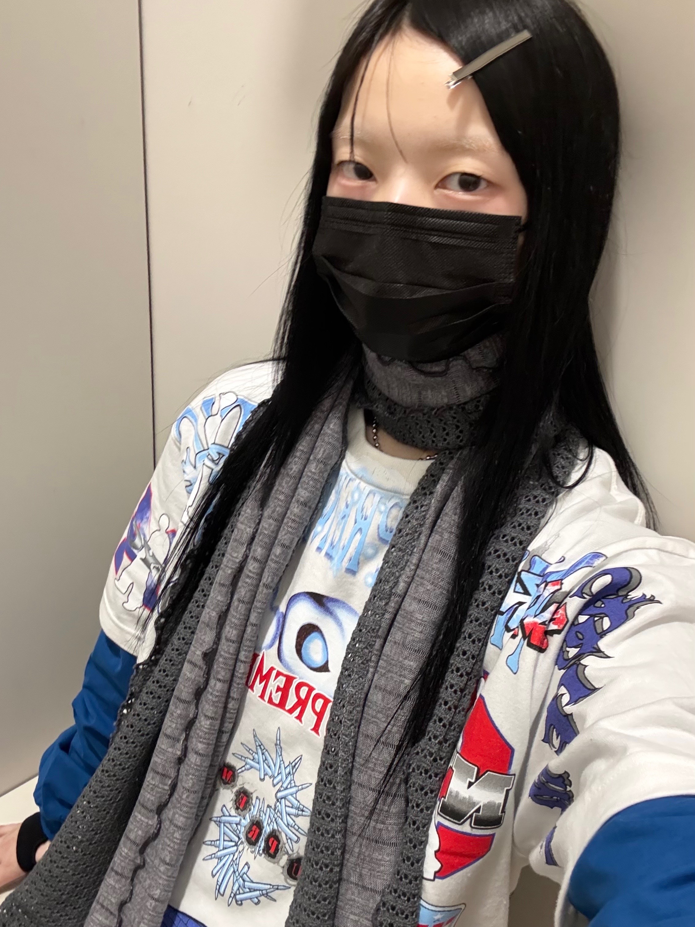 Supreme Flash T-Shirt White - 26SS 착용 스타일 - 1