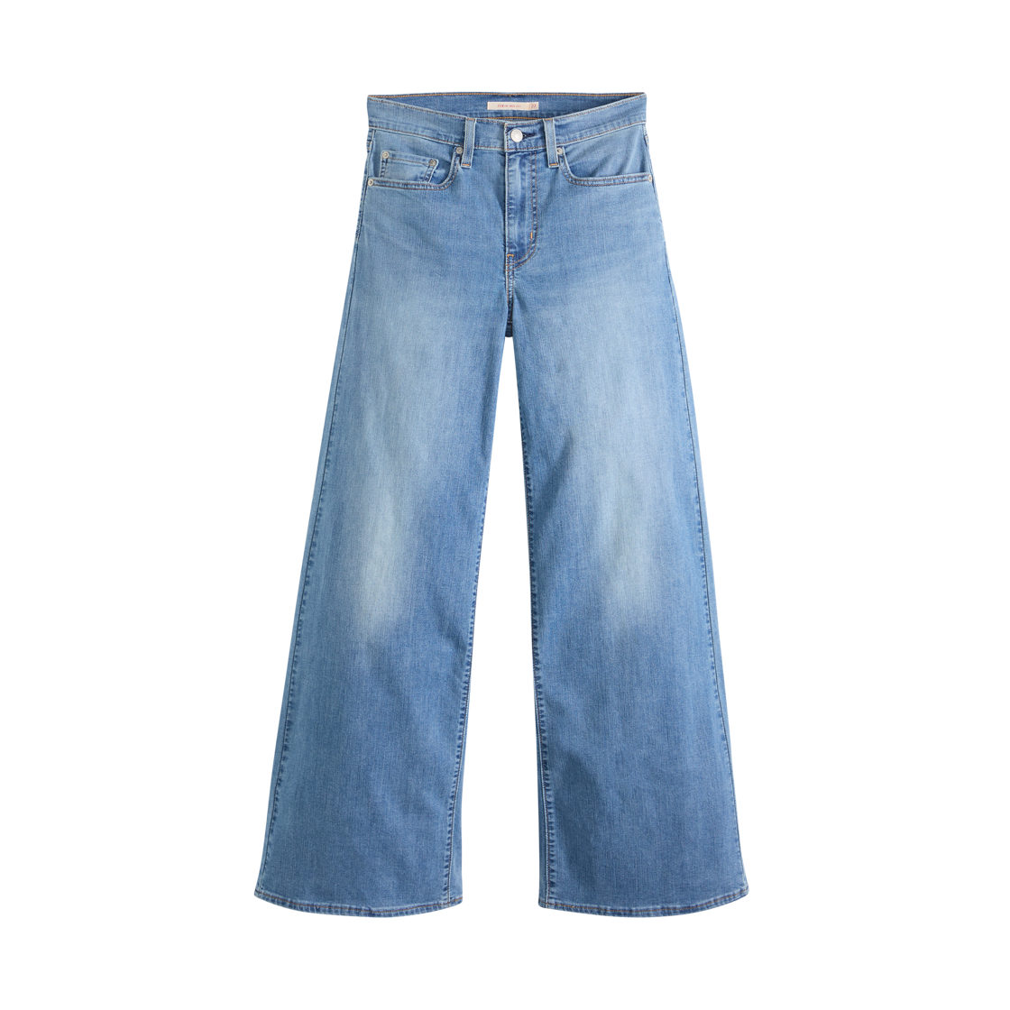 리바이스 728 하이라이즈 와이드레그 쿨 진 미디엄 인디고(Levi's 728™ HighRise Wide Leg Cool Jean Midium Indigo)