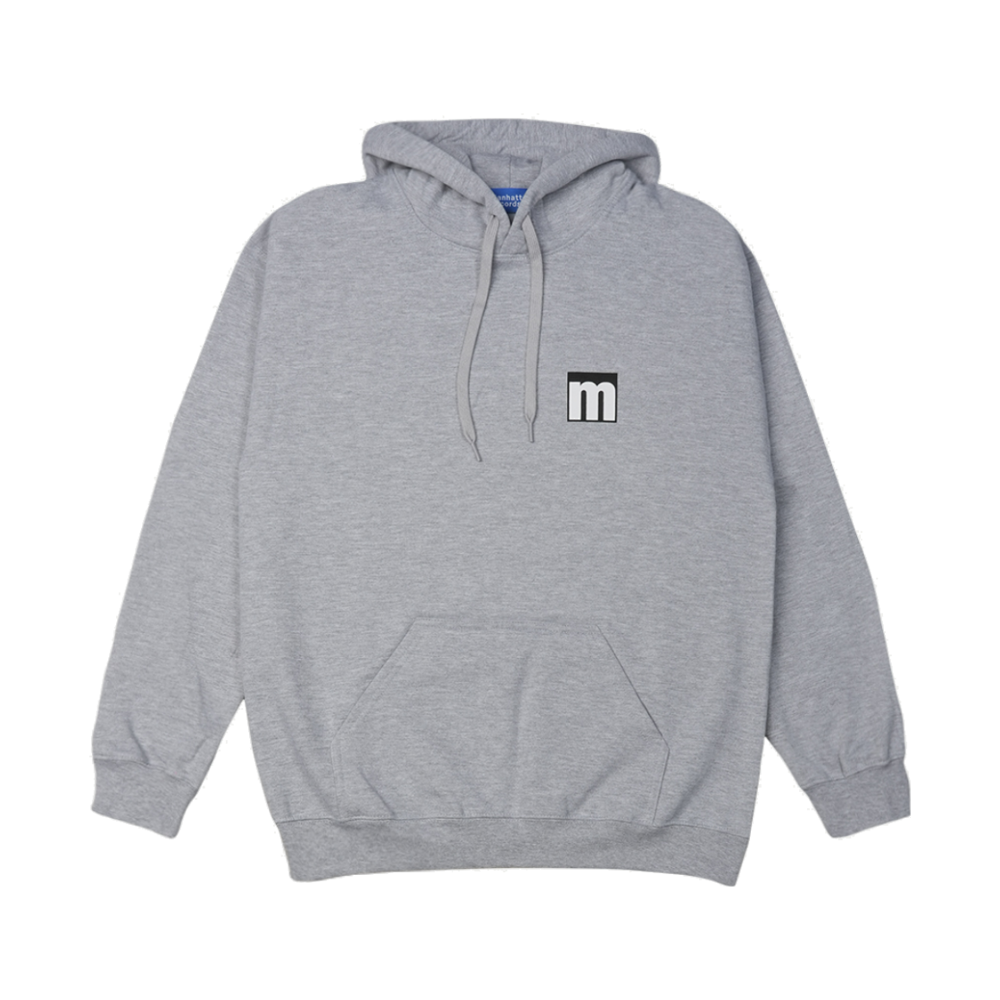 맨하탄 레코즈 플래그쉽 로고 후디 - 그레이(Manhattan Records Flagship Logo Hoodie - Grey)