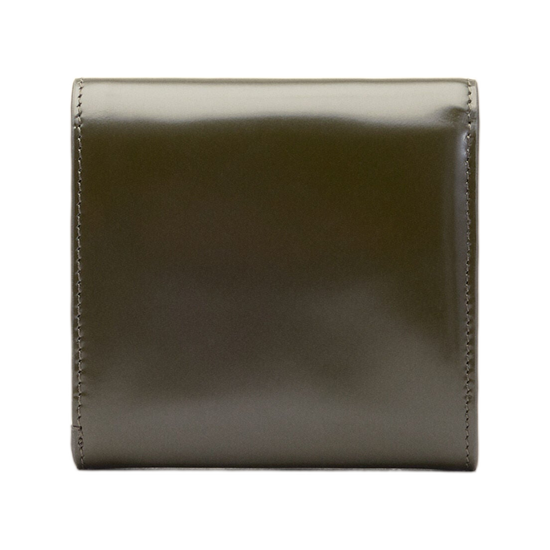 아미 그린 카우 레더 파리 컴팩트 월렛 다크 카키(AMI Green Cow Leather Paris Compact Wallet Dark Khaki) - 2
