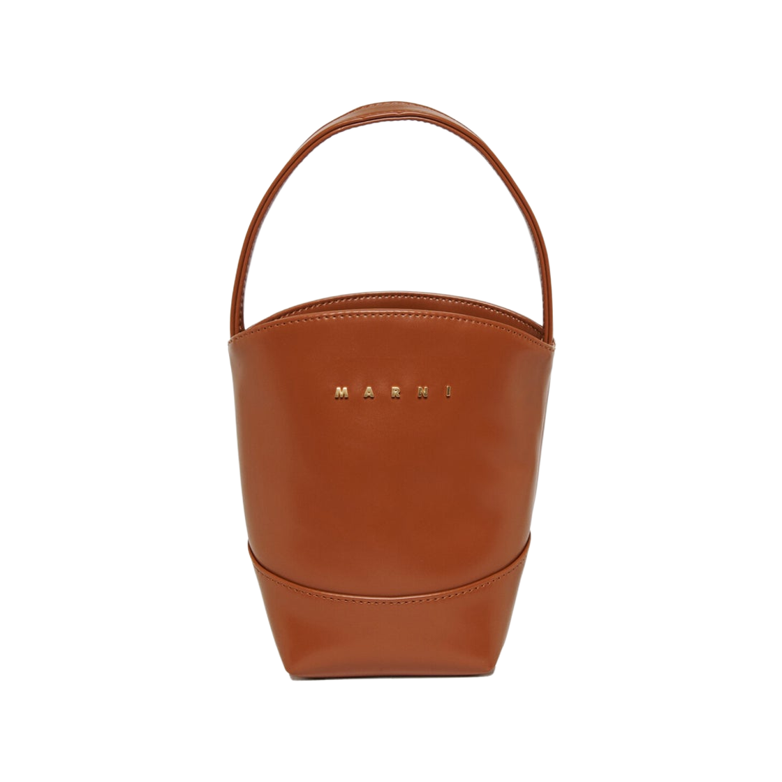 (키즈) 마르니 플라워 베스킷 토트백 브라운((Kids) Marni Flower Basket Tote Bag Brown) - 1
