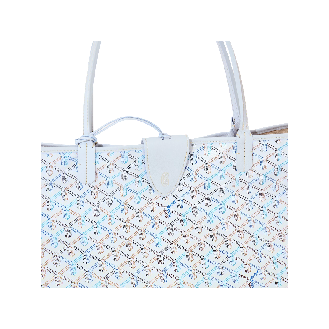 고야드 생루이 GM 백 멀티컬러 폴라 블루(Goyard Saint Louis GM Bag Multicolor Polar Blue) - 2