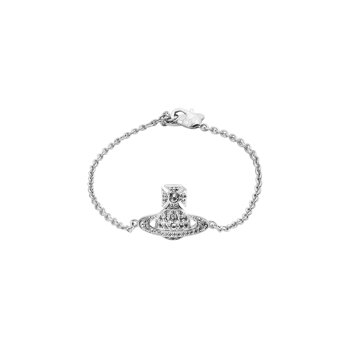 6102021S 02P102 [20% 쿠폰] (W) Vivienne Westwood Carmela Bas Relief Bracelet Silver