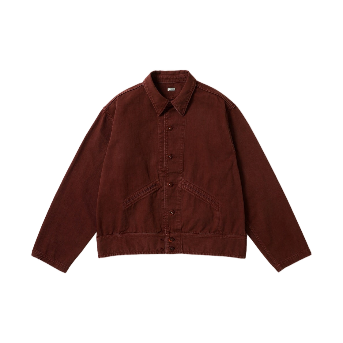 아프레쎄 빈티지 메디컬 자켓 버건디 - 26SS(A.Presse Vintage Medical Jacket Burgundy - 26SS)