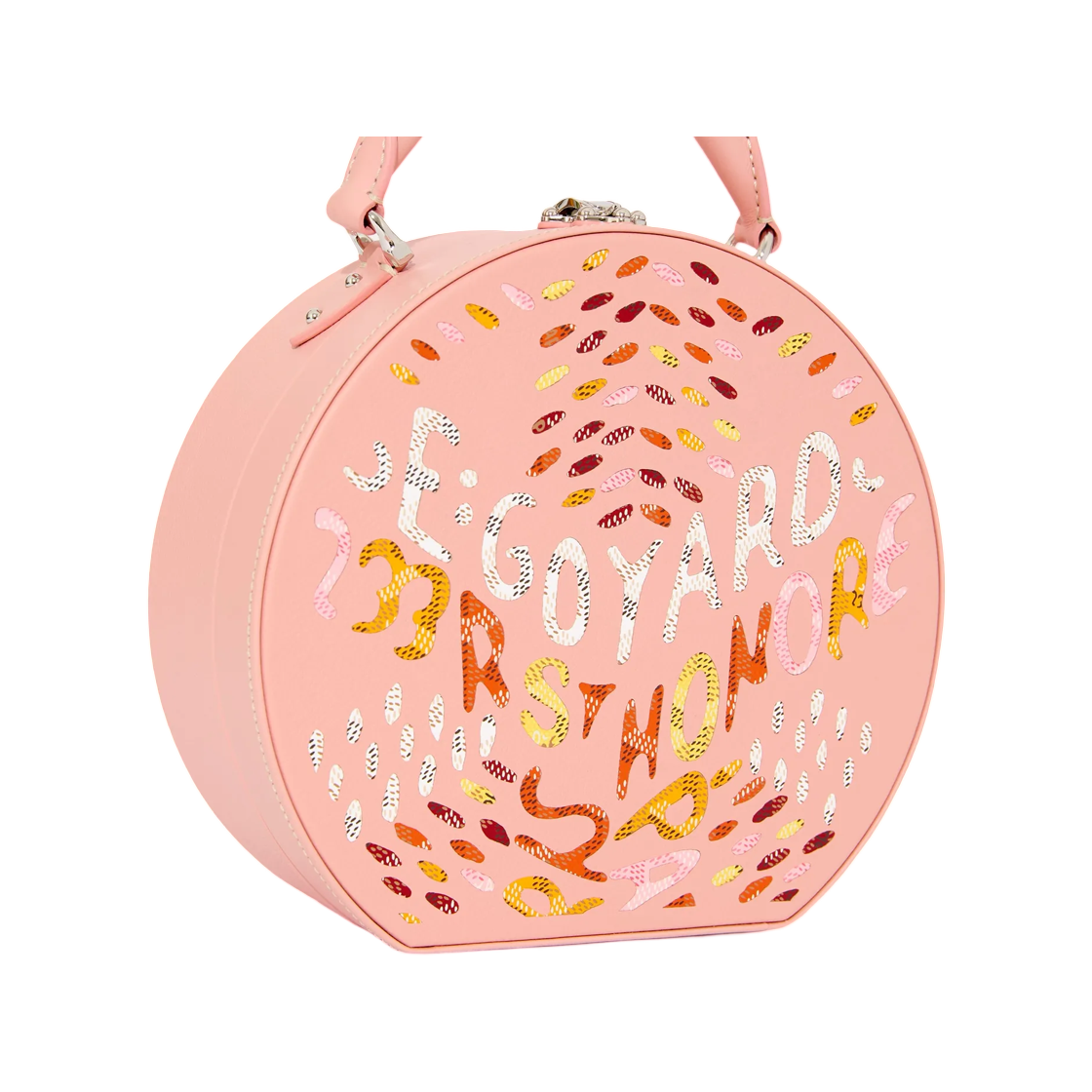 고야드 알토 트렁크 박스 백 마케트리 파우더 핑크(Goyard Alto Trunk Box Bag Marquetry Powder Pink) - 2