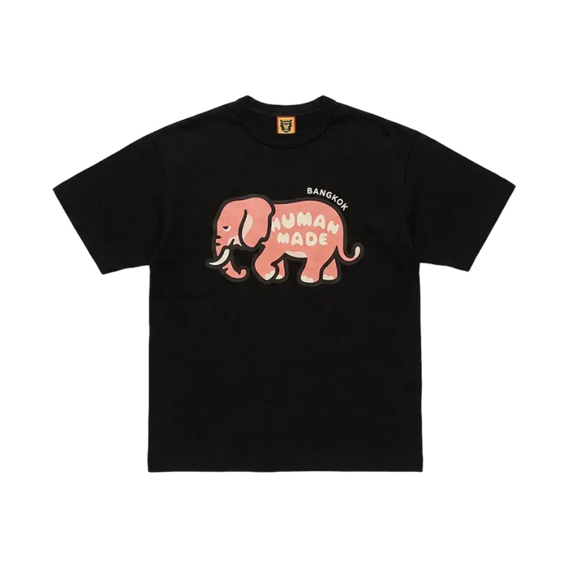 - Human Made Bangkok Animal Graphic T-Shirt Black