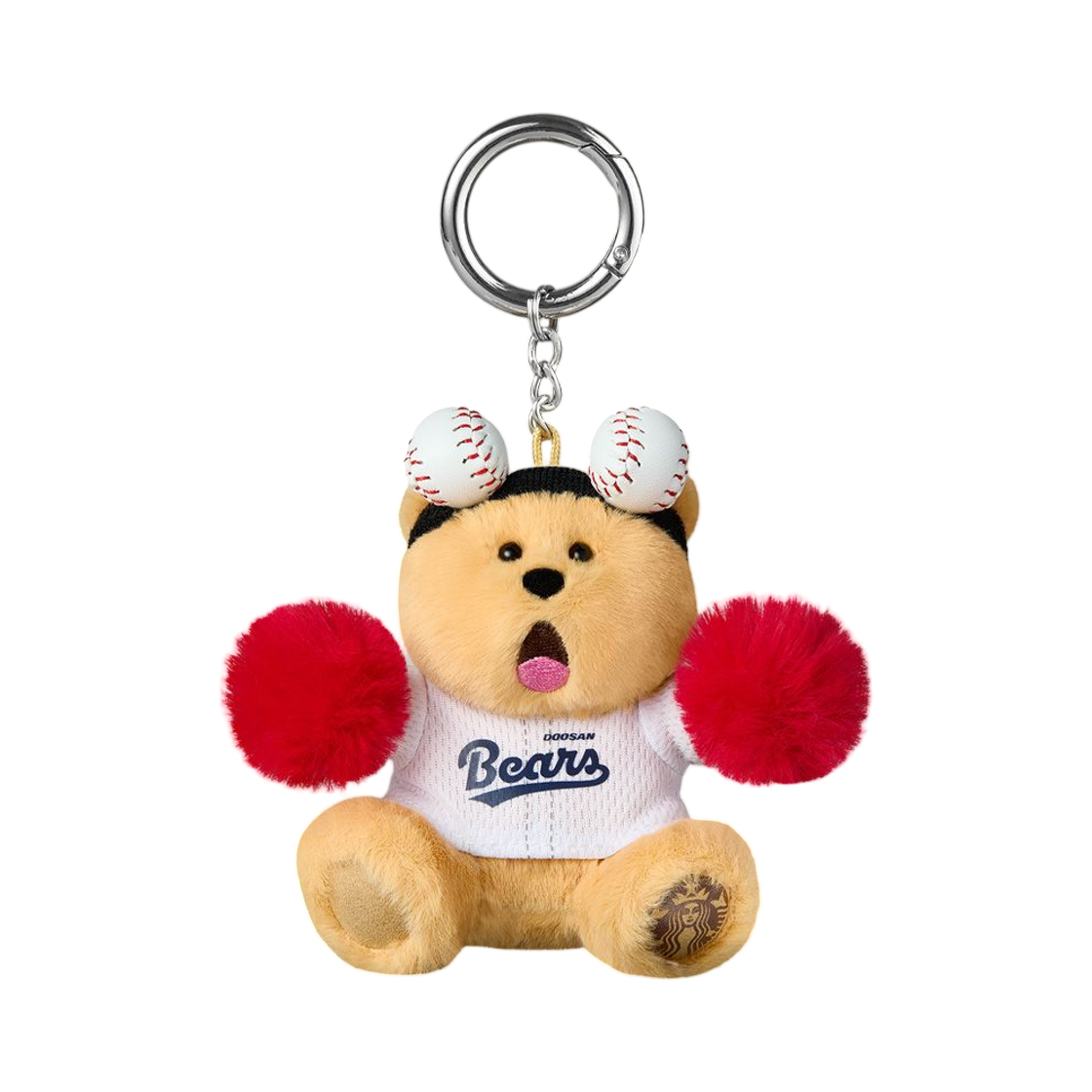 스타벅스 x KBO 베어스 베어리스타 키체인(Starbucks x KBO Bears Bearista Keychain)