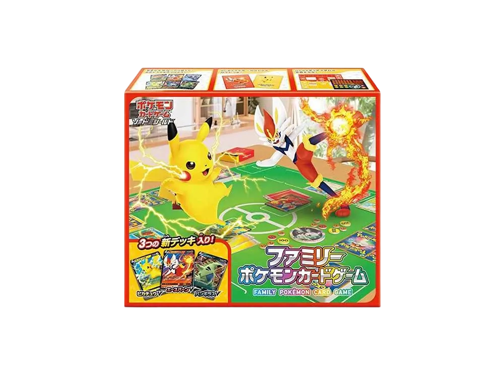 포켓몬 TCG 소드&실드 패밀리 포켓몬 카드 게임 박스 (일어판)(Pokemon TCG Sword&Shield Family Pokemon Card Game Box (Japanese Ver.)) - 1
