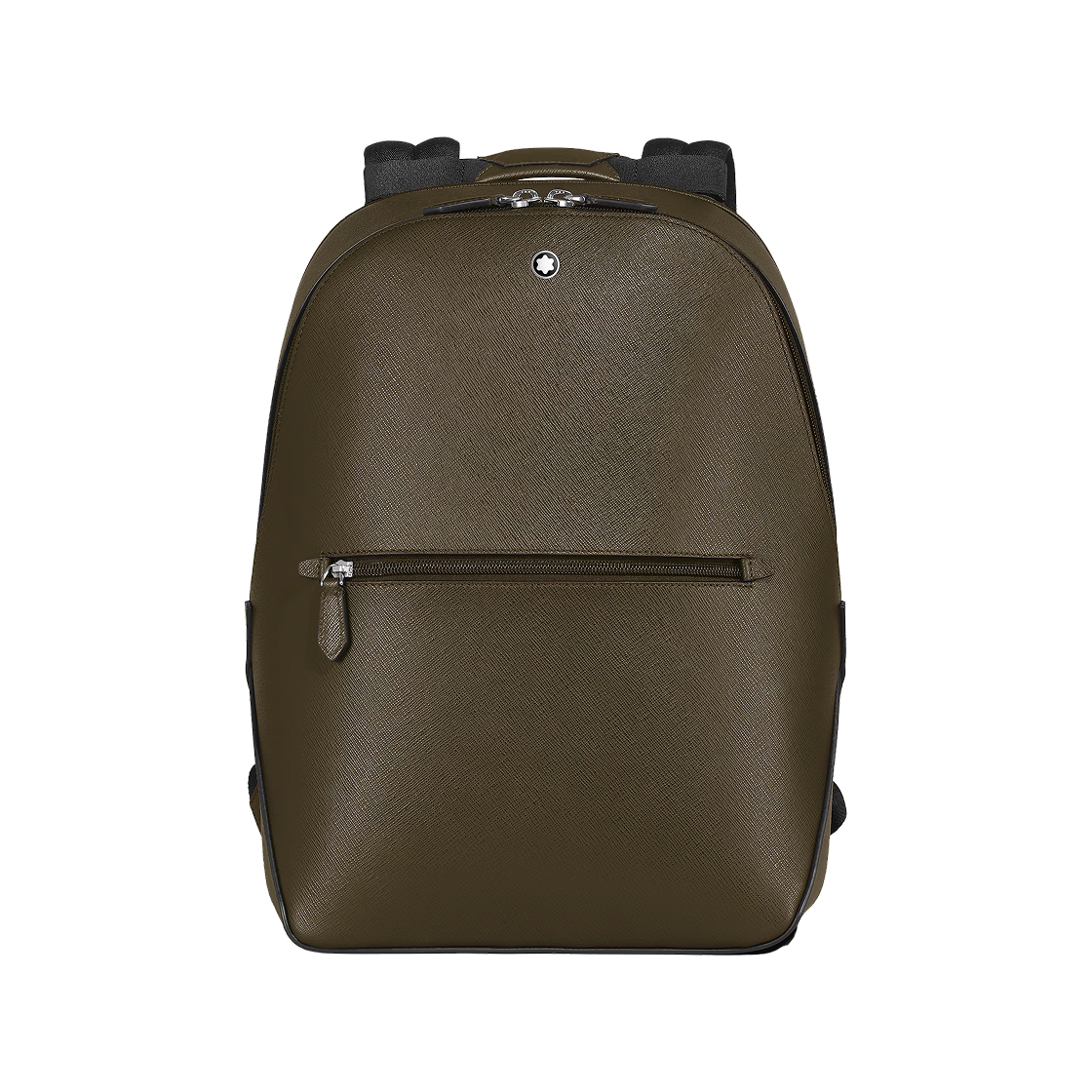 몽블랑 스몰 백팩 사토리얼 레더 카키(Montblanc Small Backpack In Sartorial Leather khaki) - 1