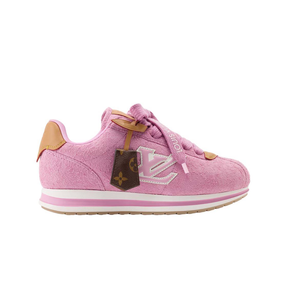 루이비통 x 제이홉 LV 버터소프트 스니커즈 핑크(Louis Vuitton x J-Hope LV Buttersoft Sneakers Pink)
