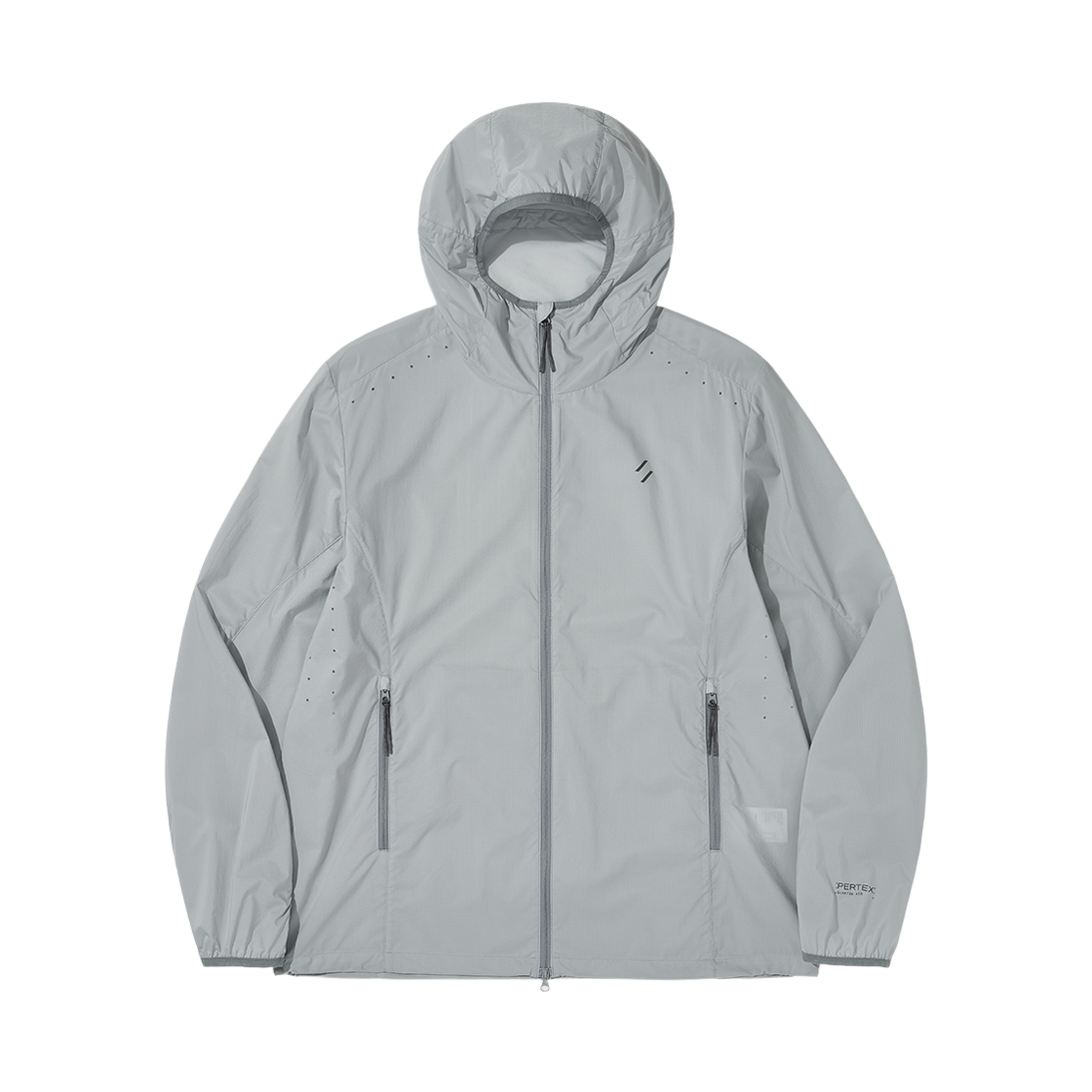 WBFSJK003LG WELTER EXPERIMENT Aeroply Pertex Windbreaker Jacket Light Gray