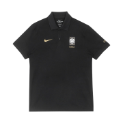 Nike Korea Dri-Fit Football Polo Black Club Gold (IB6214-010) (Non Marking Ver.)