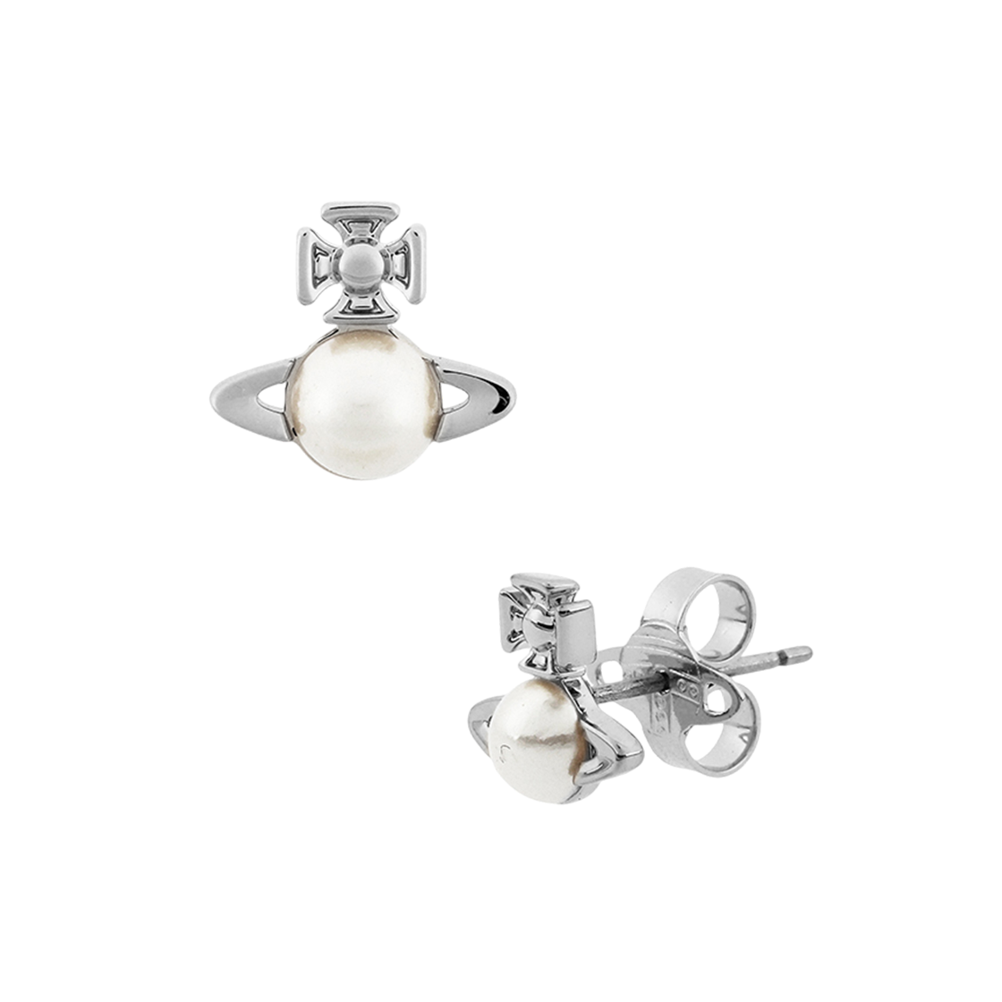 62010268 02P118 [20% 쿠폰] (W) Vivienne Westwood Balbina Pearl Earrings Silver
