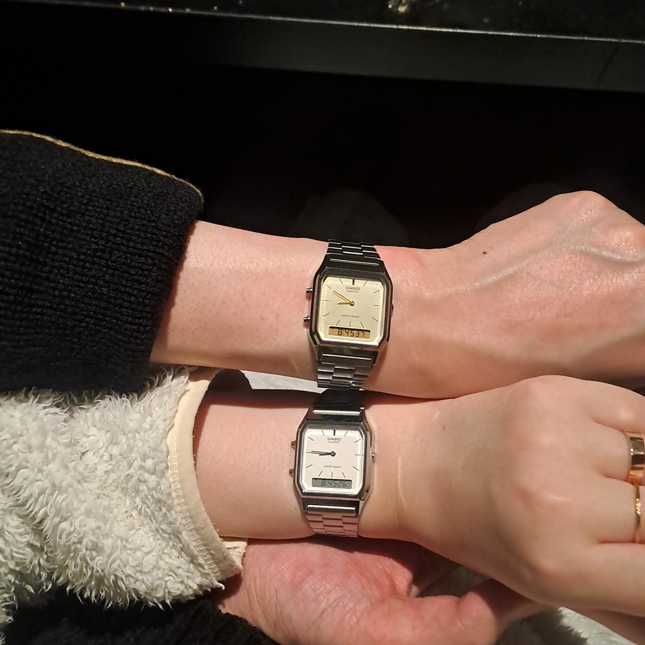 Casio AQ-230GG-9A 착용 스타일