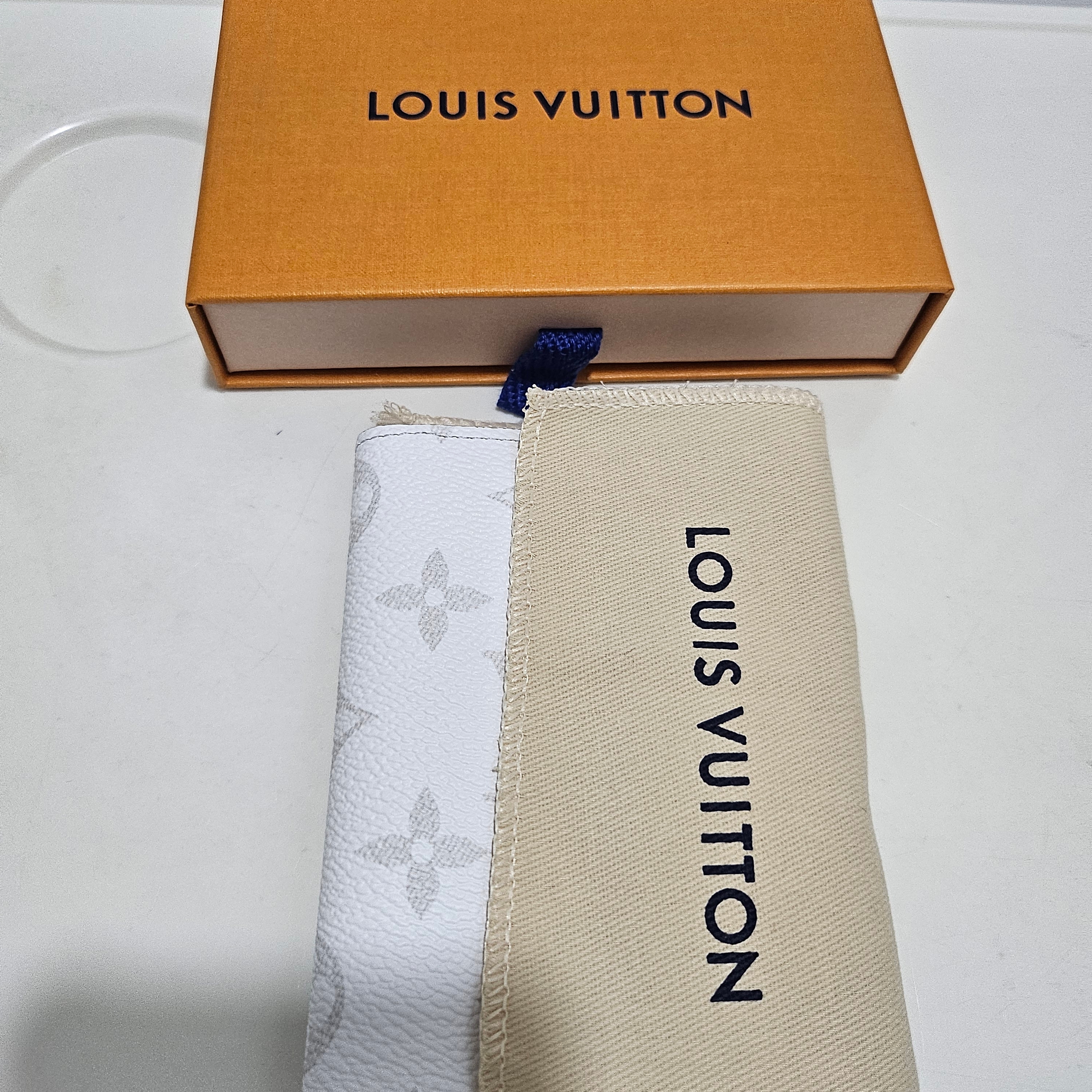 Louis Vuitton Pocket Organizer Taigarama Optic White, Louis Vuitton Pocket Organizer Taiga Black 착용 스타일 - 1