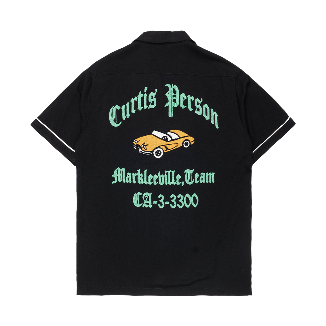 휴스턴 재팬 볼링 셔츠 카 블랙 41304(Houston Japan Bowling Shirt Car Black 41304) - 1