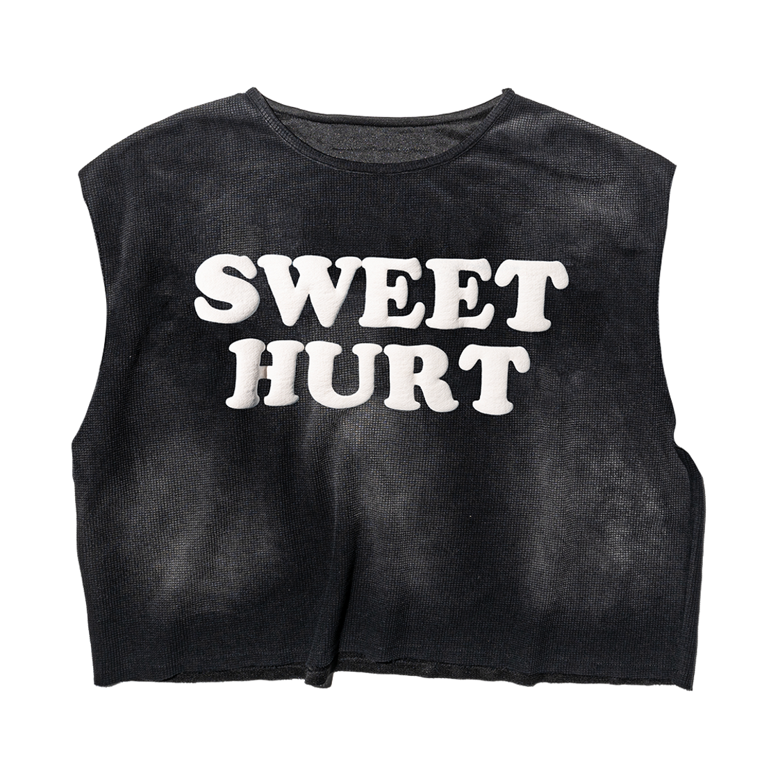 펀치 드렁크 파티즈 스윗 허트 슬리브리스 워시드 블랙(Punch Drunk Parties Sweet Hurt Sleeveless Washed Black) - 1
