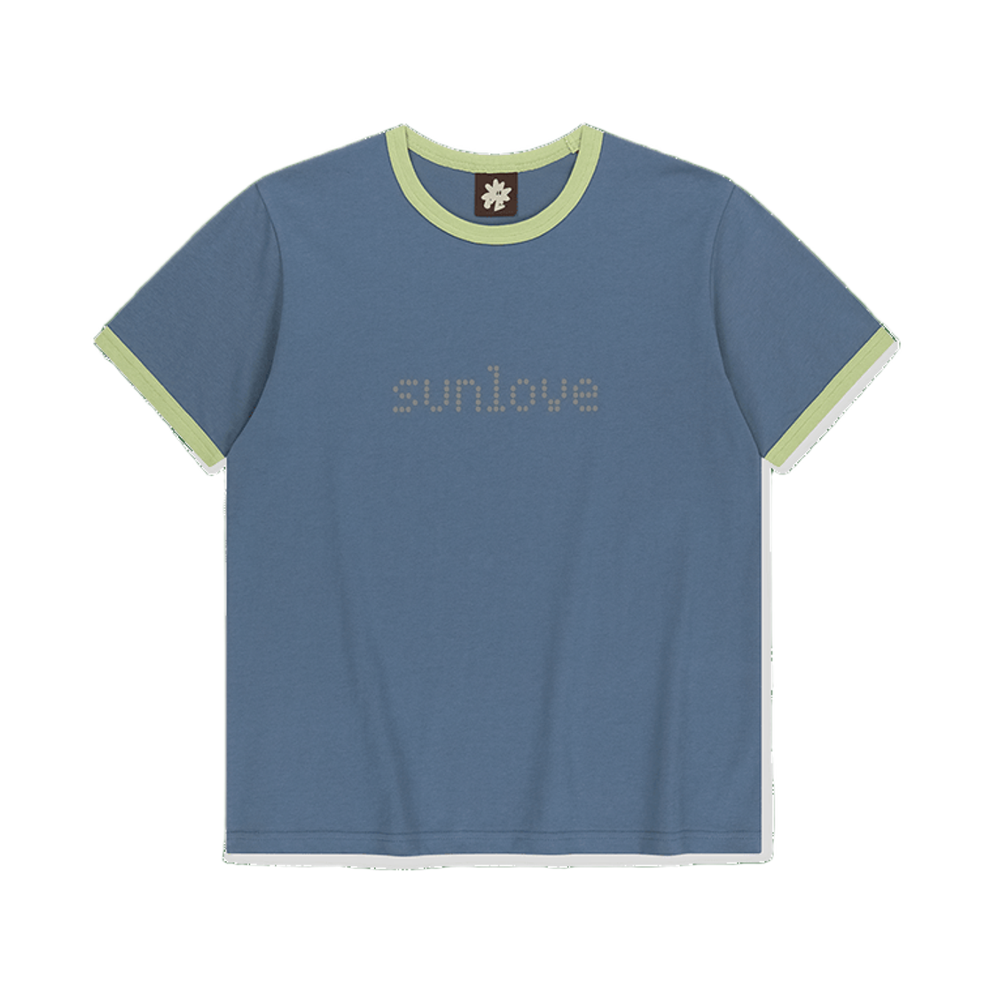 [트리플적립]썬러브 닷츠 링거 티 블루([트리플적립]SUNLOVE Dots Ringer Tee Blue) - 2