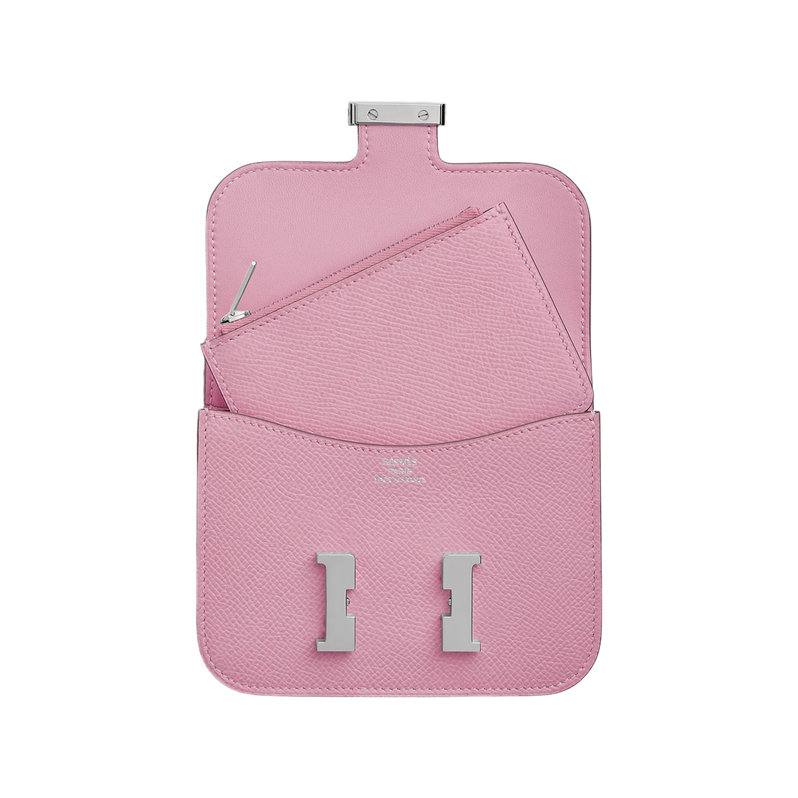 에르메스 콘스탄스 슬림 월렛 앱송 & 팔라듐 하드웨어 모브 실베스트르(Hermes Constance Slim Wallet Epsom & Palladium Mauve Sylvestre) - 2