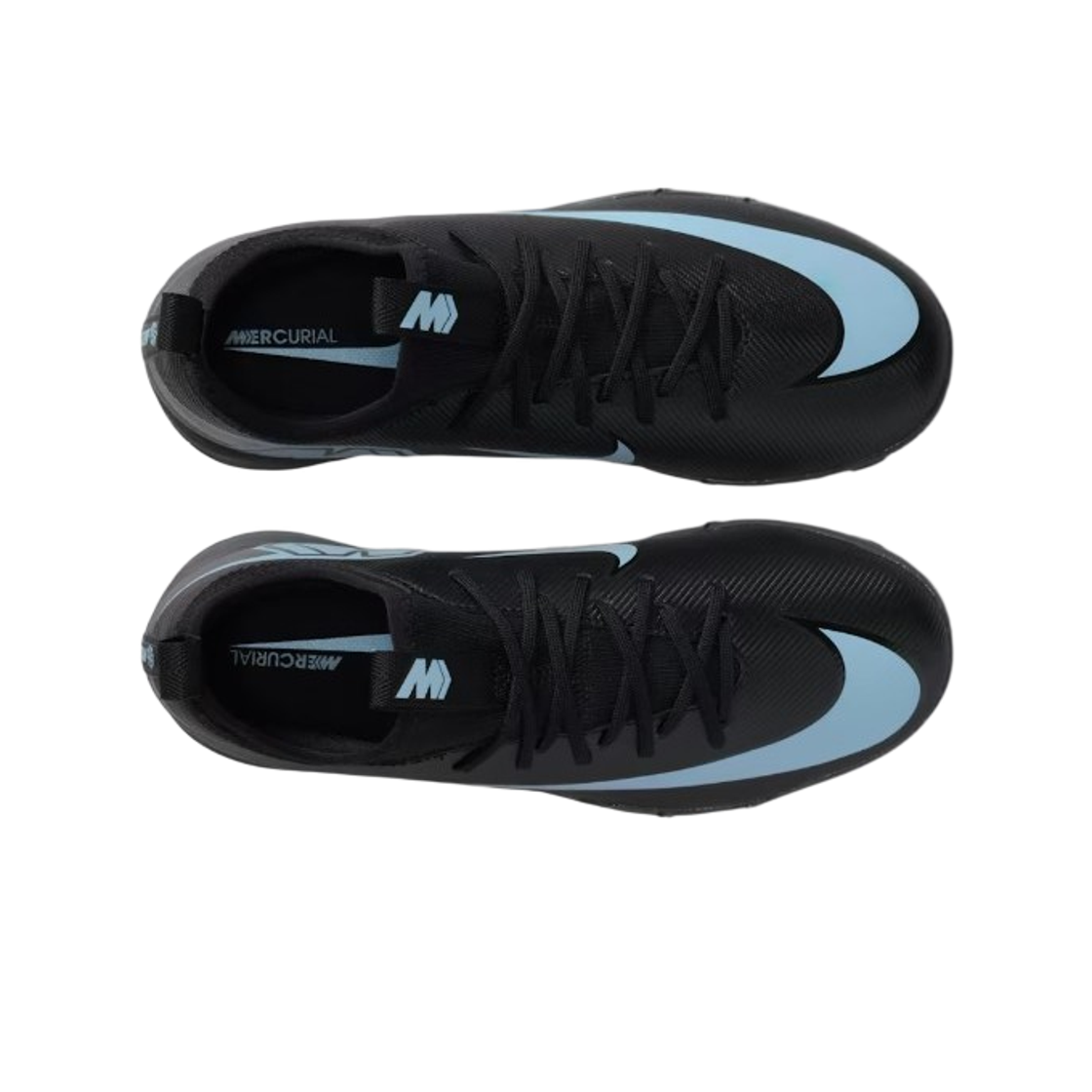 (JR) 나이키 줌 머큐리얼 베이퍼 16 아카데미 TF 블랙 아이스 블루((JR) Nike Zoom Mercurial Vapor 16 Academy TF Black Ice Blue) - 2