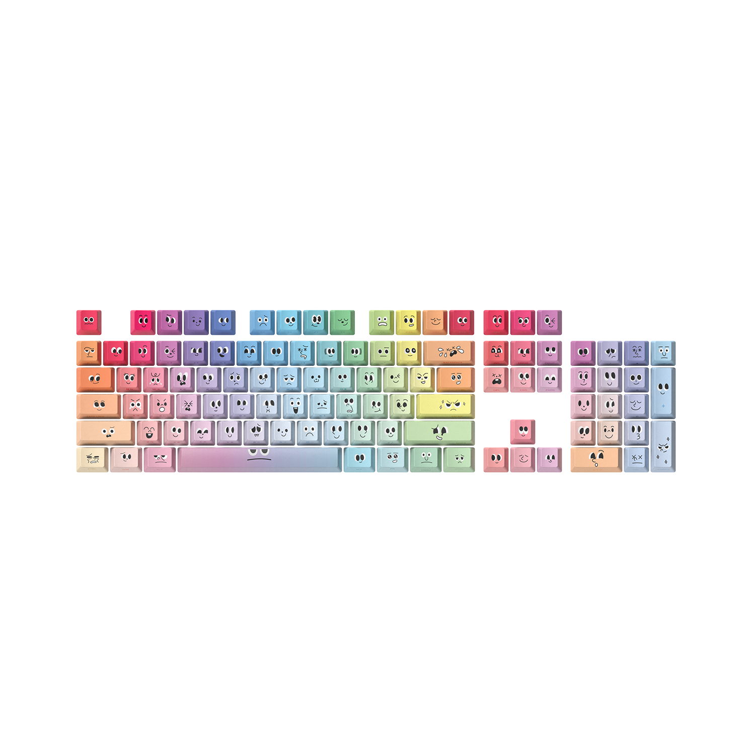 시이닷 와글바글 염료승화 한글 PBT 키캡(C.e.dot WagleBagle Hangul PBT Keycaps)