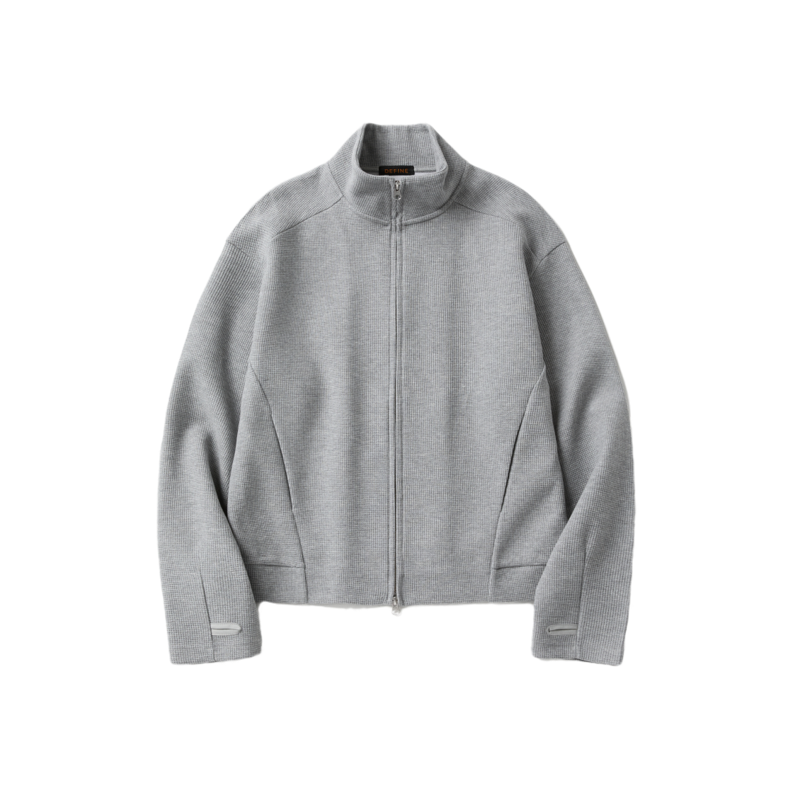 디파인 와플 트랙 집업 자켓 그레이(DEFINE Waffle Track Zip Jacket Gray)