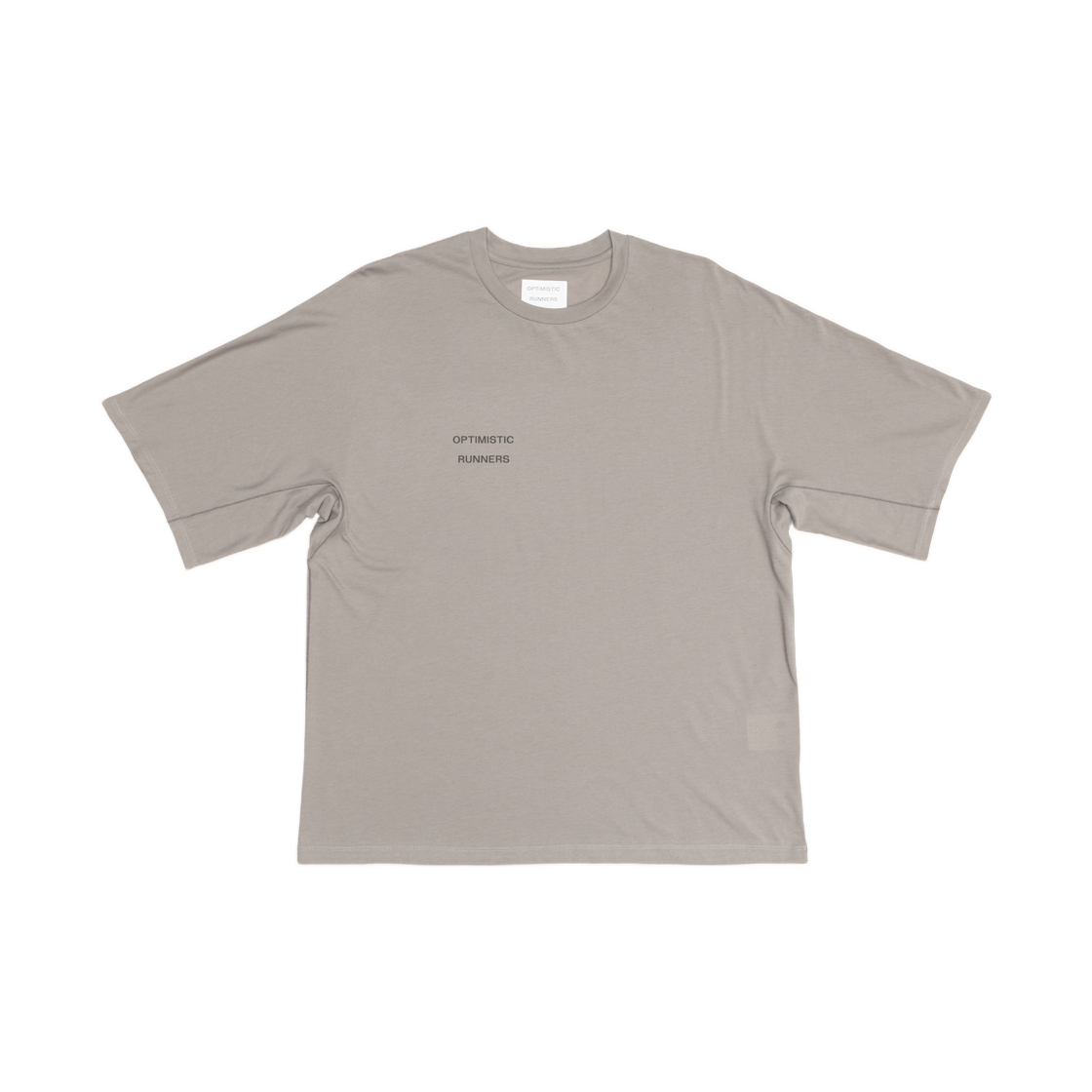 옵티미스틱 러너스 러닝 코튼 티셔츠 카멜(Optimistic Runners Running Cotton T-Shirt Camel)