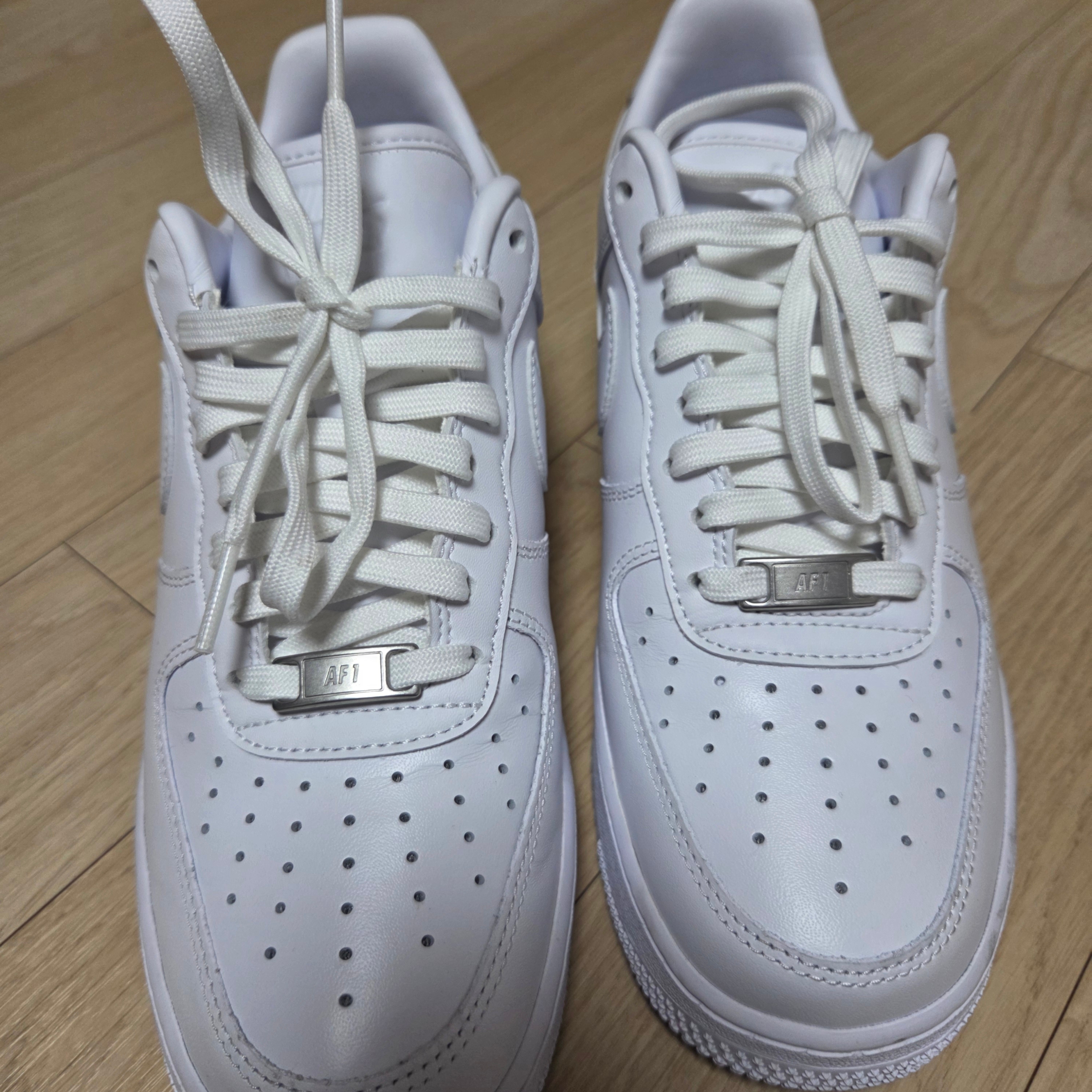 Nike Air Force 1 '07 Fresh White 착용 스타일 - 2
