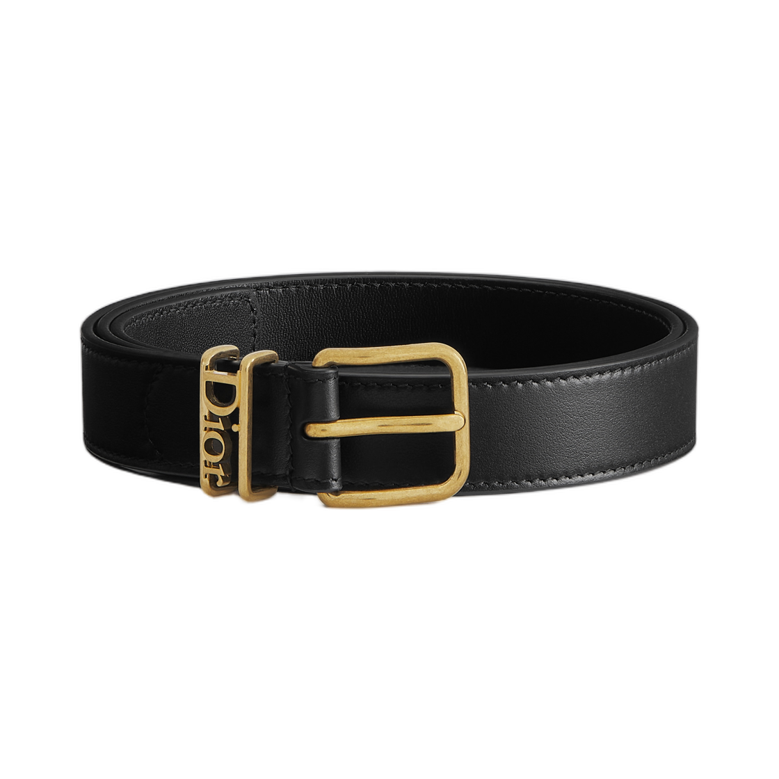 B1030CGBJ-M900 (W) Dior D-Dream Belt Smooth Calfskin 25mm Black