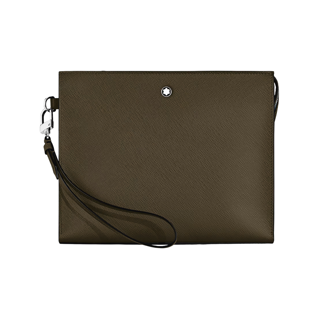 몽블랑 클러치 사토리얼 레더 카키(Montblanc Clutch In Sartorial Leather khaki)
