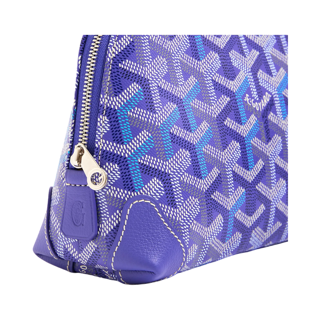 고야드 방돔 PM 파우치 멀티컬러 블루베리 퍼플(Goyard Vendome PM Pouch Multicolor Blueberry Purple) - 2