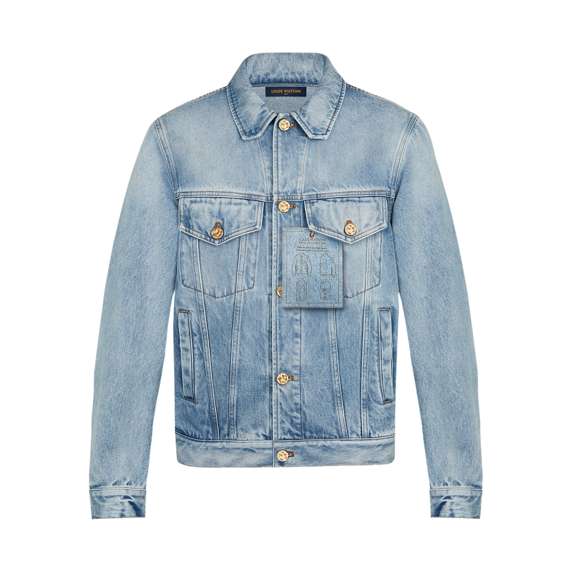루이비통 DNA 데님 자켓 인디고(Louis Vuitton DNA Denim Jacket Indigo)