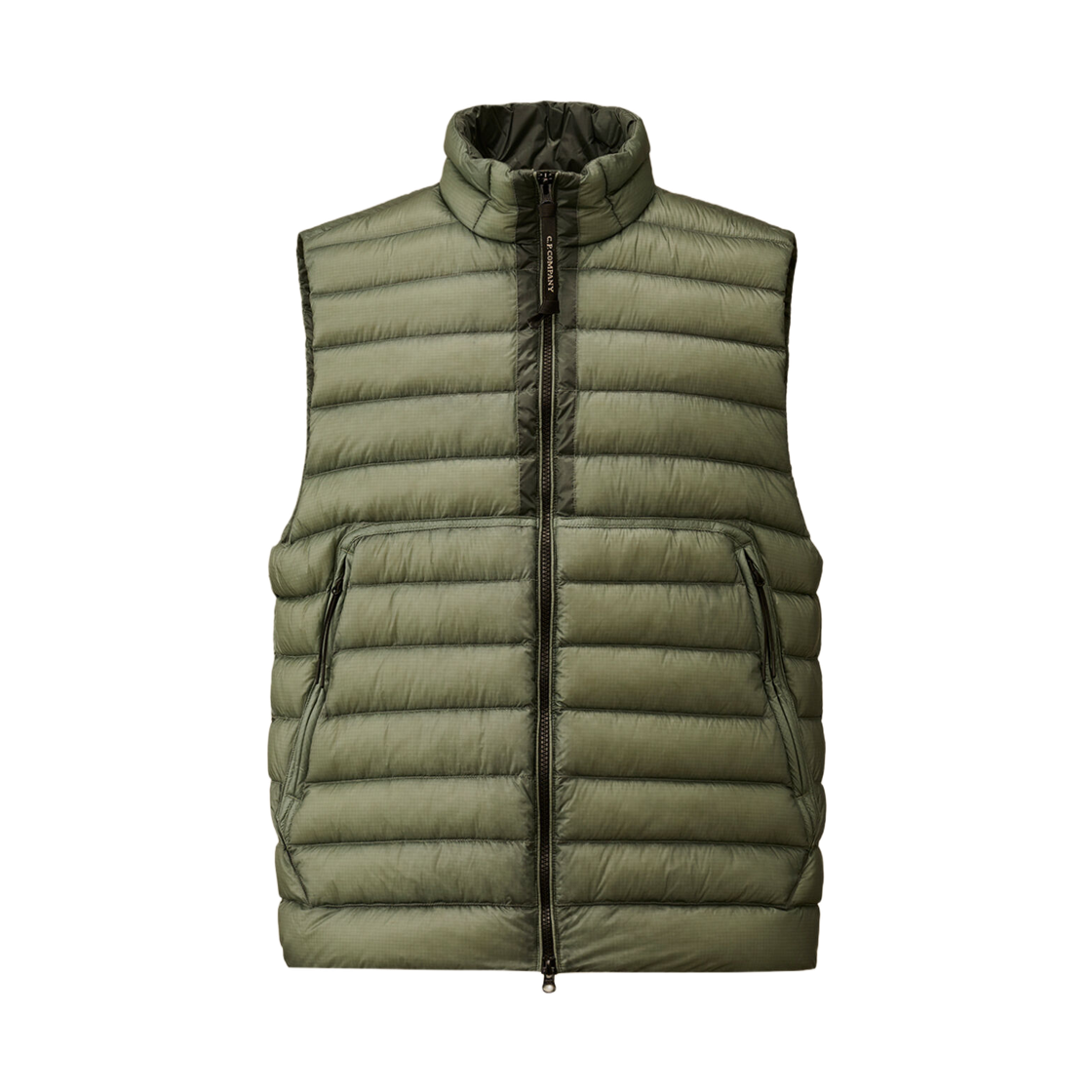 20CMVE703A110416A809 C.P. Company D.D. Shell Down Lens Gilet Silver Blue - 26SS