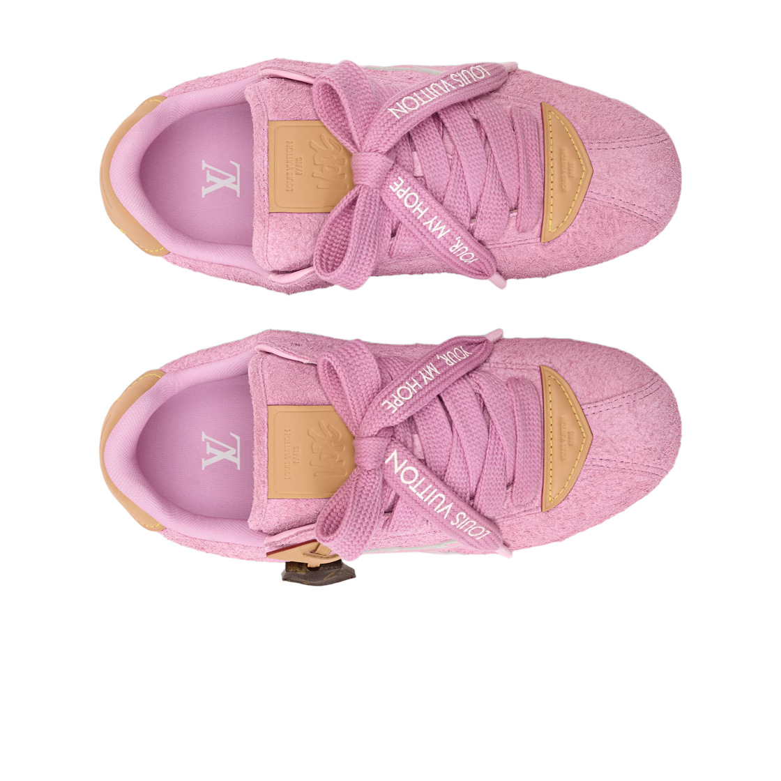 루이비통 x 제이홉 LV 버터소프트 스니커즈 핑크(Louis Vuitton x J-Hope LV Buttersoft Sneakers Pink) - 2