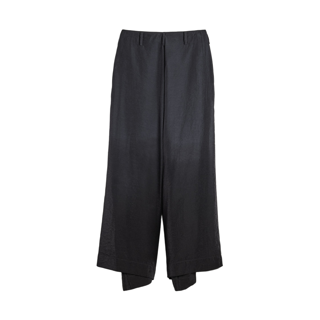 (W) Y-3 유틸리티 딥 다이 와이드 팬츠 블랙((W) Y-3 Utility Dip Dye Wide Pants Black) - 2