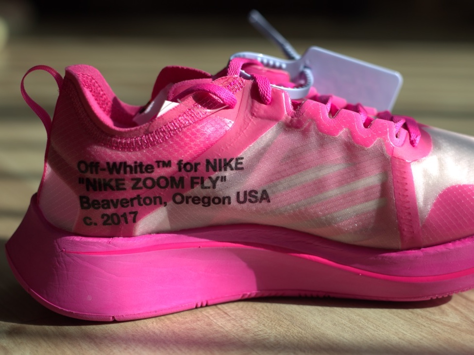 Nike x Off-White Zoom Fly SP Tulip Pink 착용 스타일