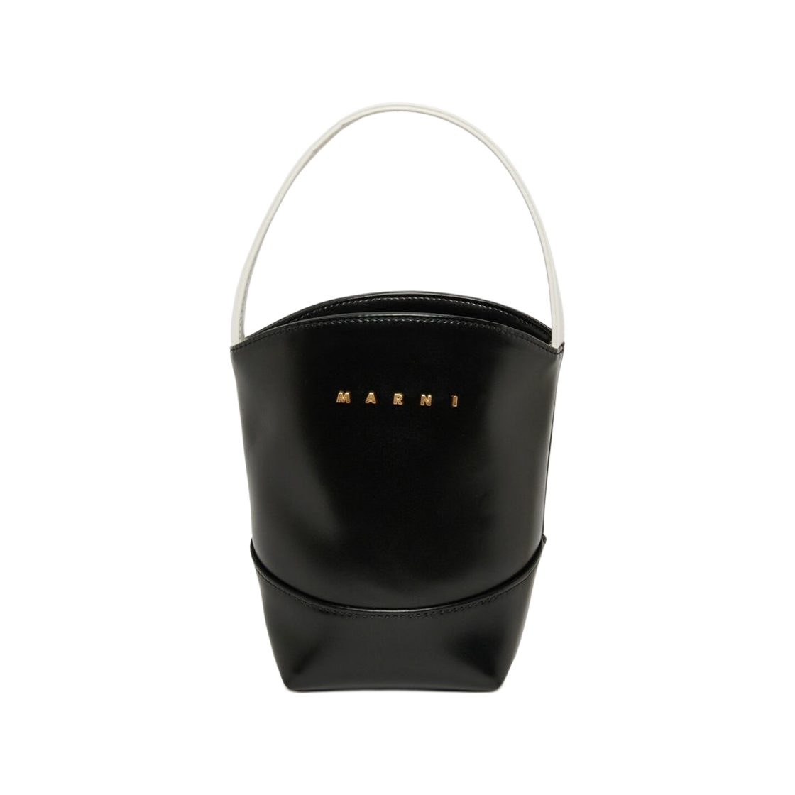 (키즈) 마르니 플라워 베스킷 토트백 블랙((Kids) Marni Flower Basket Tote Bag Black)
