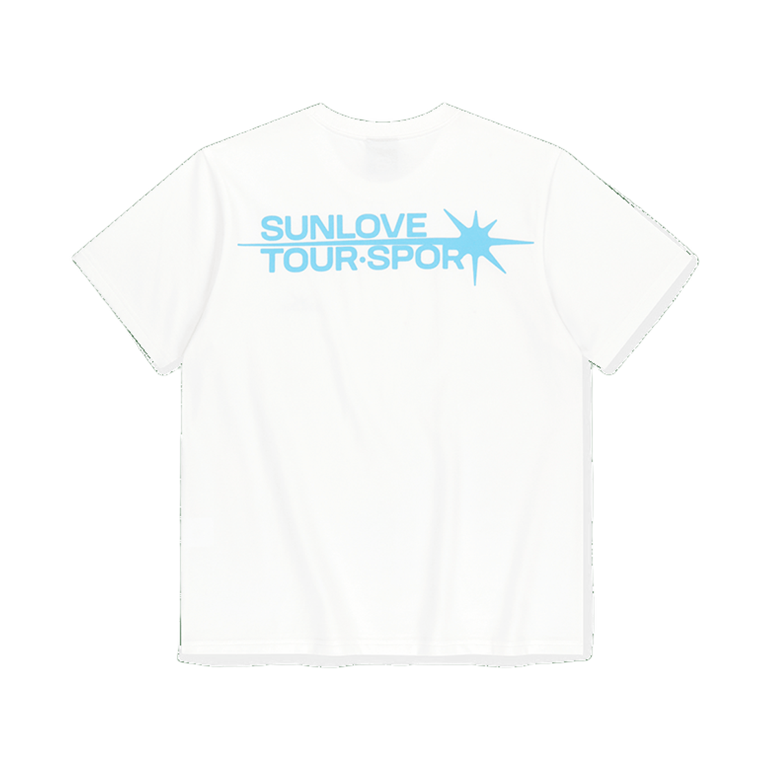 [더블적립] 썬러브투어 플래시 로고 티 화이트([더블적립] sunlovetour Flash Logo Tee White)