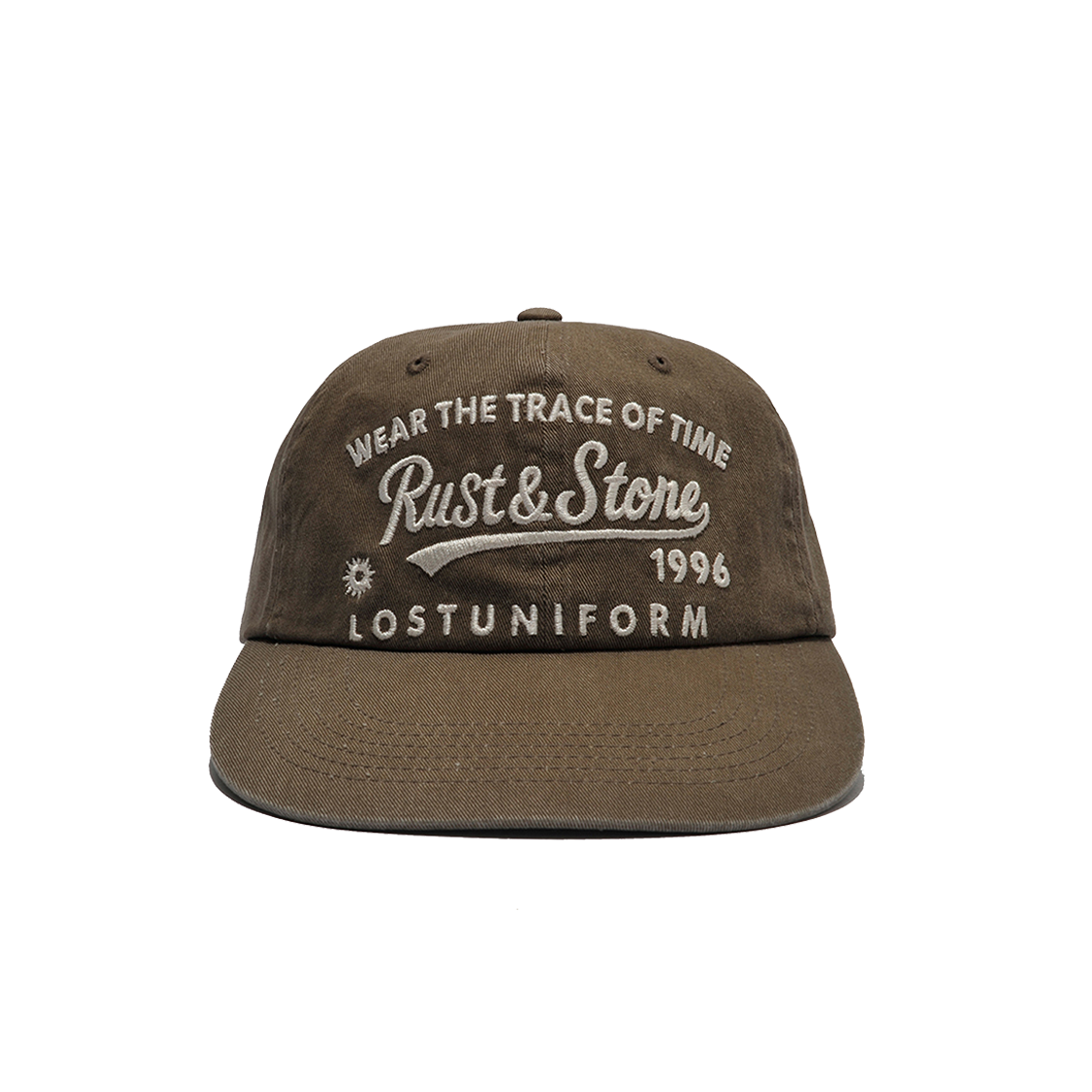 러스트앤스톤 타임 트레이스 볼캡 브라운(Rust And Stone Time Trace Ball Brown) - 1