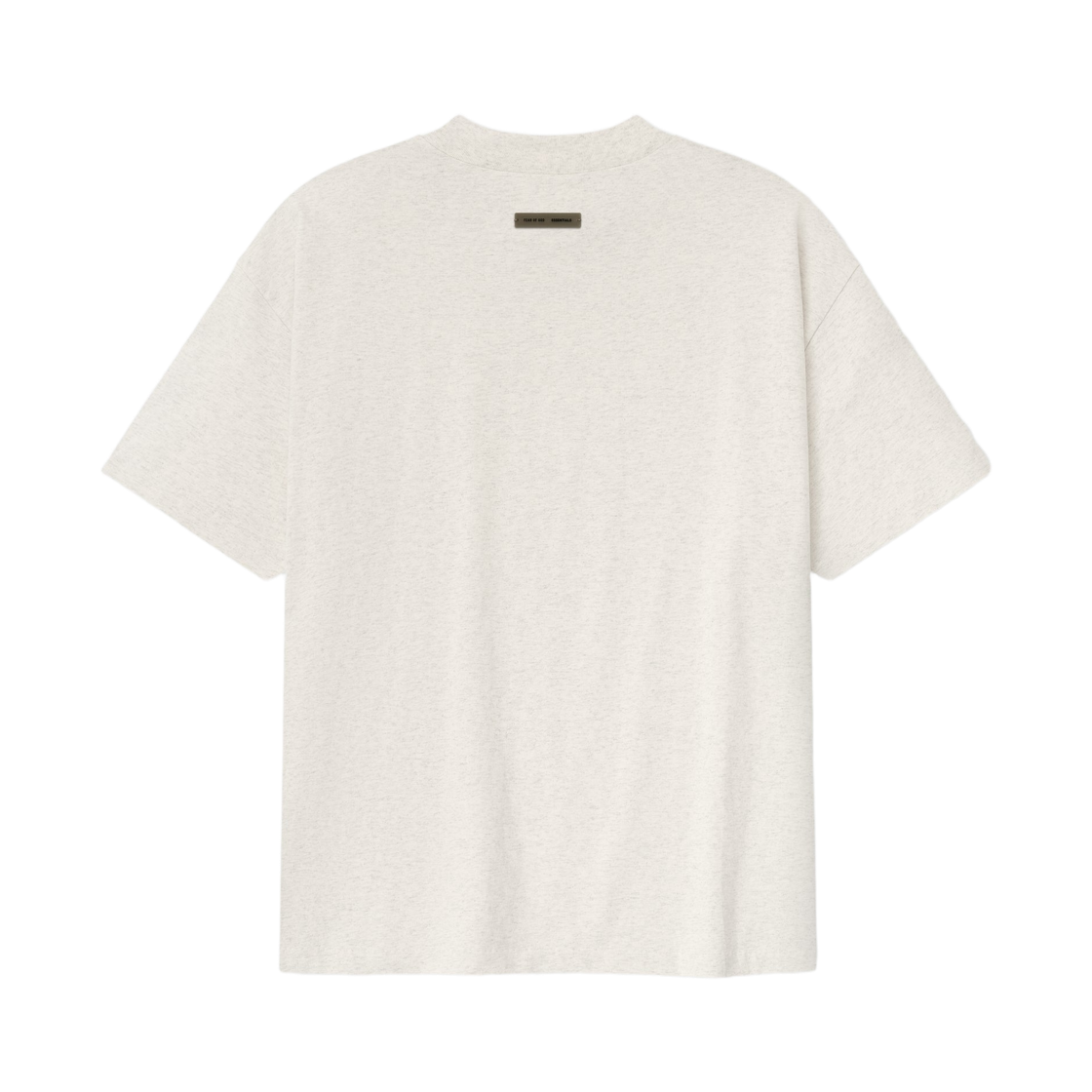 에센셜 시그니처 클래식 티셔츠 오트밀 헤더 - 25FW(Essentials Signature Classic T-Shirt Oatmeal Heather - 25FW) - 2