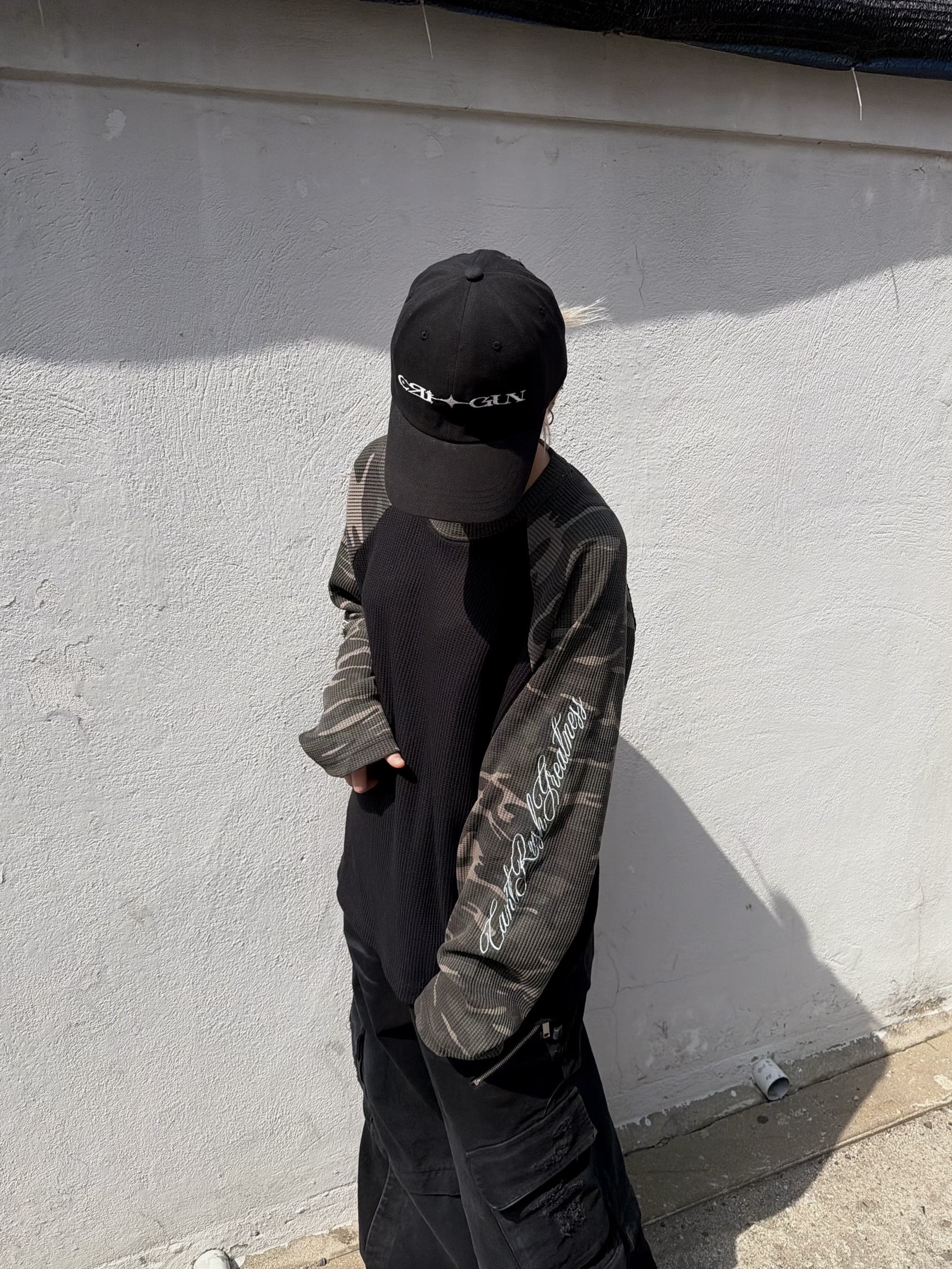 ERL Vamp Skate Shoe Pirate Black 착용 스타일 - 3