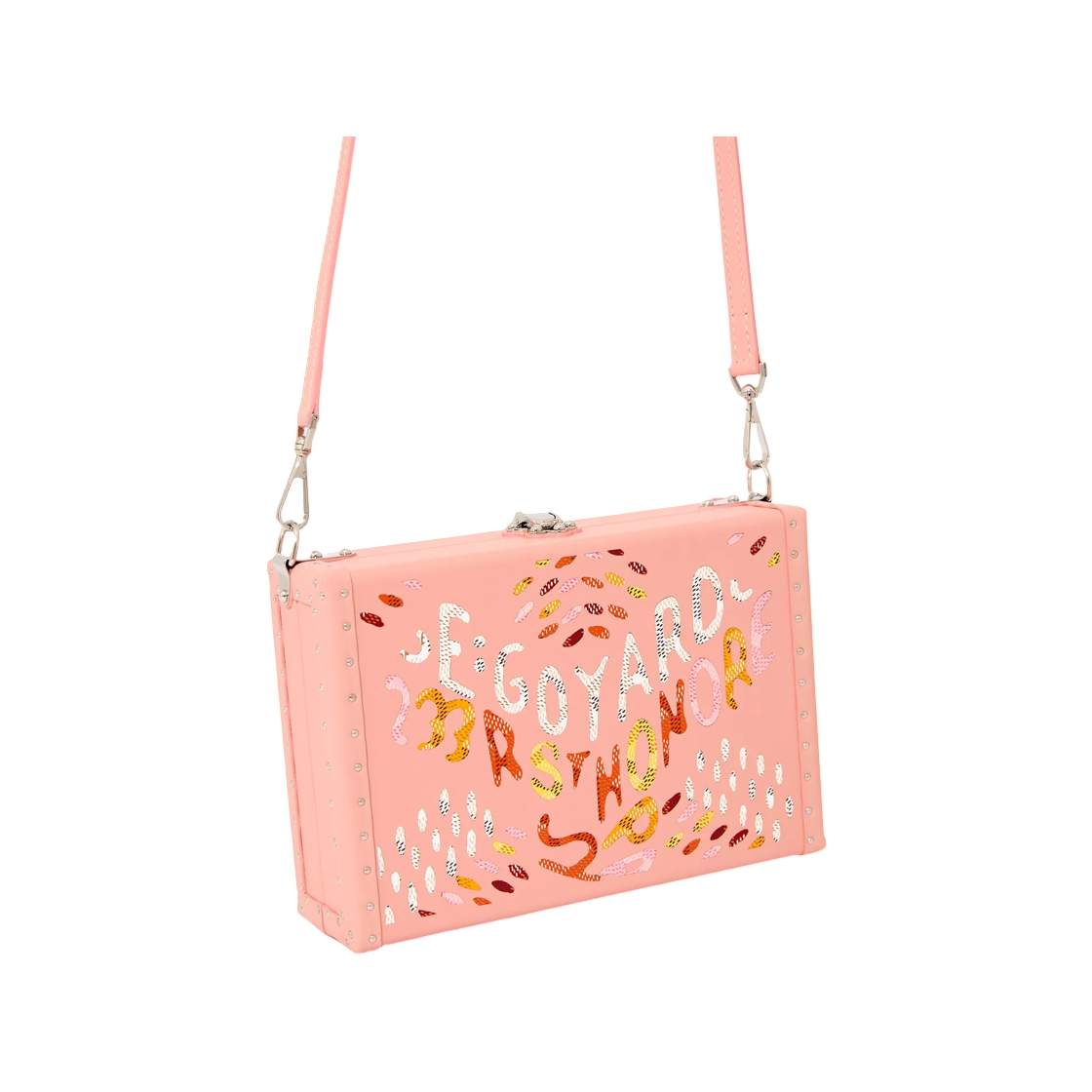 고야드 브종 트렁크 백 마케트리 파우더 핑크(Goyard Bezons Trunk Bag Marquetry Powder Pink) - 2