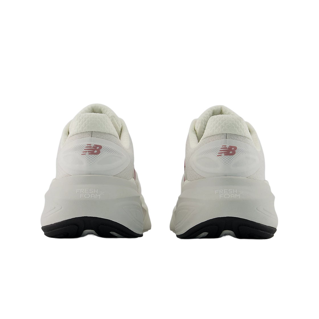 (W) 뉴발란스 프레쉬 폼 모어 v6 씨 솔트 로즈우드 그레이 매터 - D 와이드((W) New Balance Fresh Foam More v6 Sea Salt Rosewood Grey Matter - D Wide) - 3